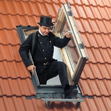 Мансардное окно - Выход на крышу VELUX / ВЕЛЮКС GXL 3073